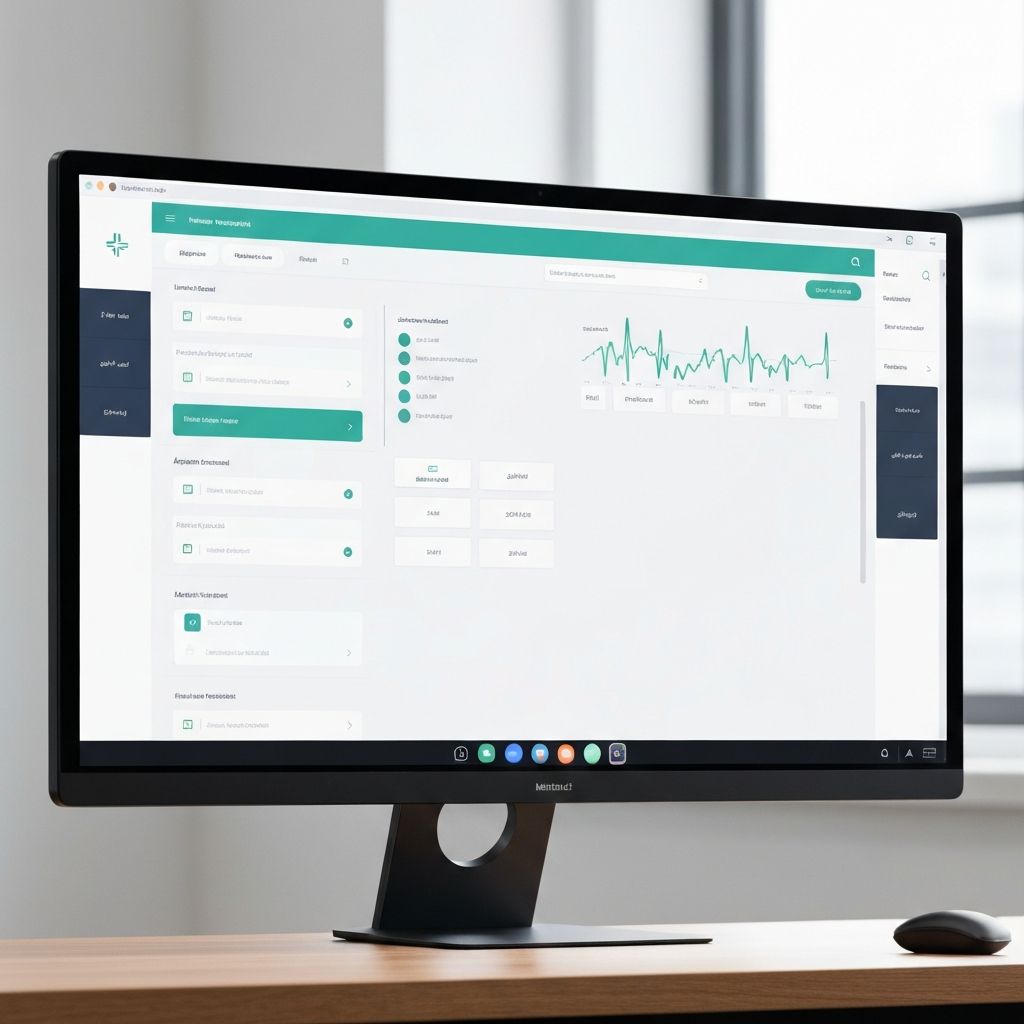 لوحة تحكم نظام EliteCare لادارة العيادات